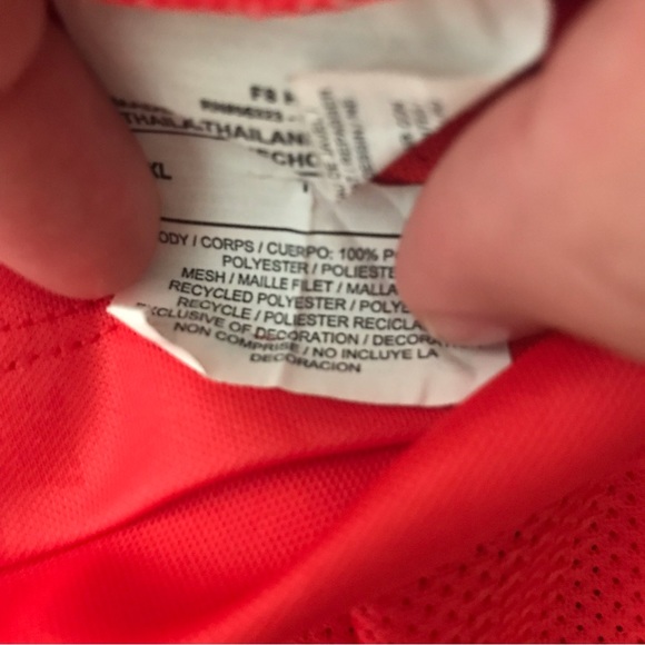 Nike Dri fit Soccer Training Shirt All Over Swoosh Nike Logo - Picture 8 of 9